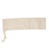 millicent calico drawstring pouch natural
