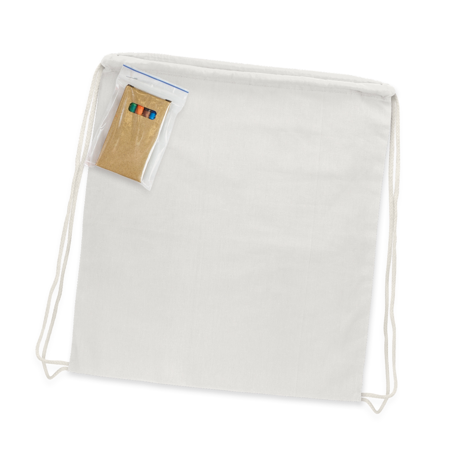 whyalla cotton colouring drawstring backpack white whyalla cotton colouring drawstring backpack white