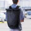 Graytown Roll Up Computer Backpack feature Graytown Roll Up Computer Backpack feature