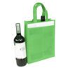 Tooradin Non Woven 2 Bottle Bag green Tooradin Non Woven 2 Bottle Bag green