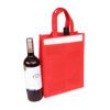 Tooradin Non Woven 2 Bottle Bag red Tooradin Non Woven 2 Bottle Bag red