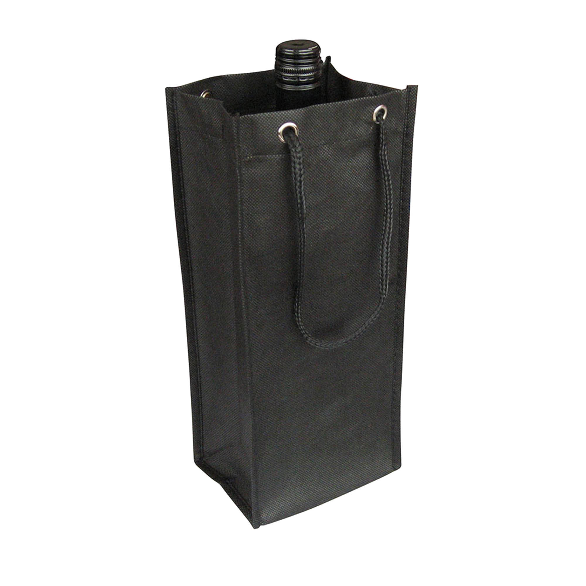 Ulverstone Non Woven Single Bottle Bag black Ulverstone Non Woven Single Bottle Bag black