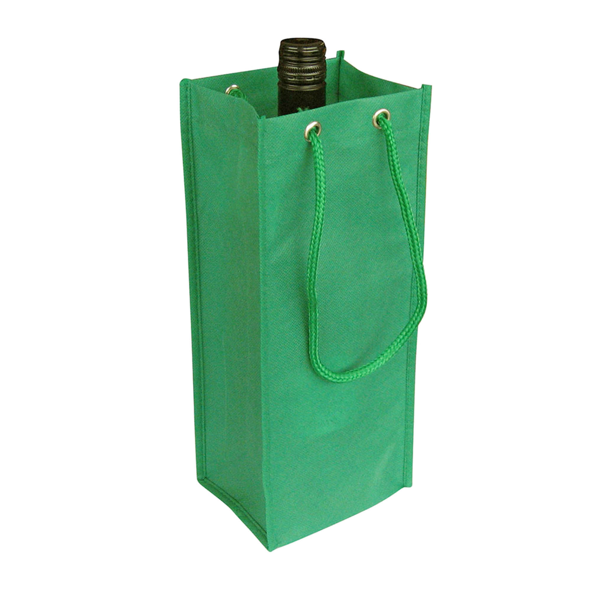Ulverstone Non Woven Single Bottle Bag green Ulverstone Non Woven Single Bottle Bag green