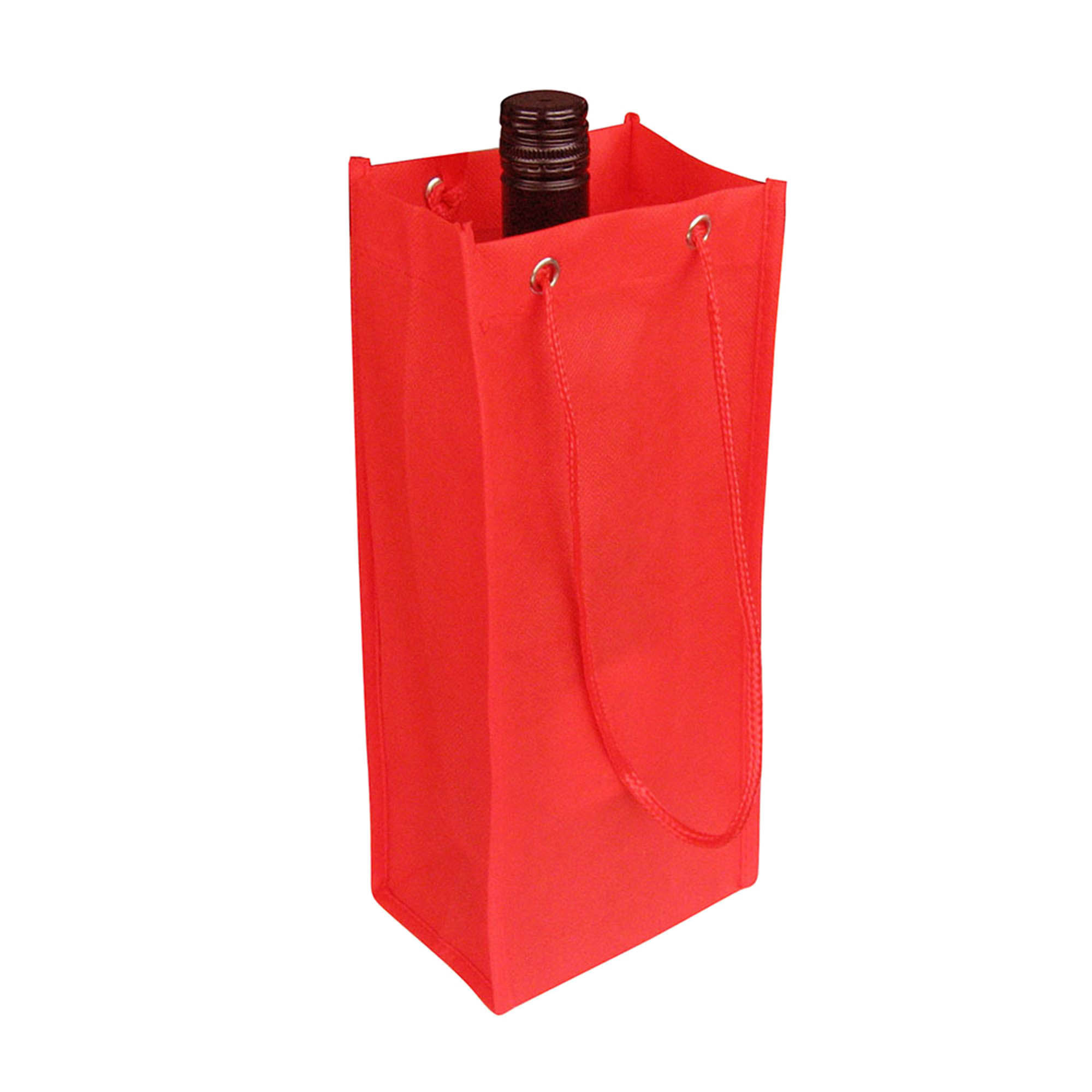 Ulverstone Non Woven Single Bottle Bag red Ulverstone Non Woven Single Bottle Bag red