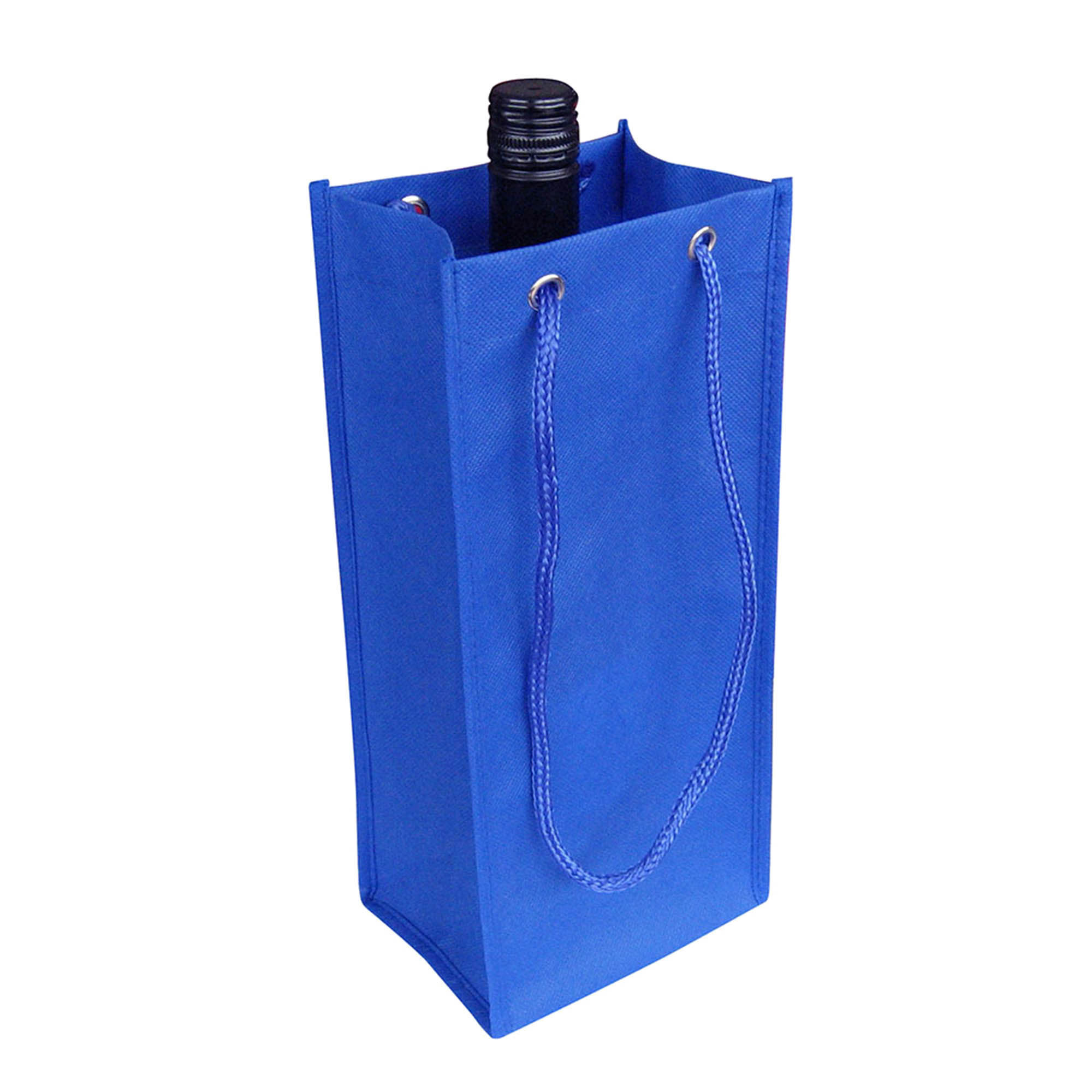 Ulverstone Non Woven Single Bottle Bag royal blue Ulverstone Non Woven Single Bottle Bag royal blue