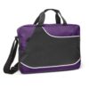 Deniliquin Conference Satchel Purple