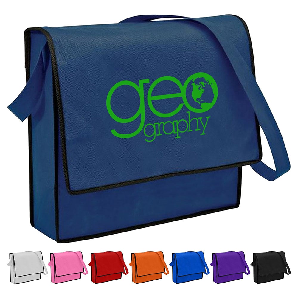 Harden Non Woven Flap Satchel main