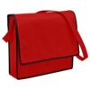Harden Non Woven Flap Satchel red