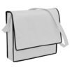 Harden Non Woven Flap Satchel white