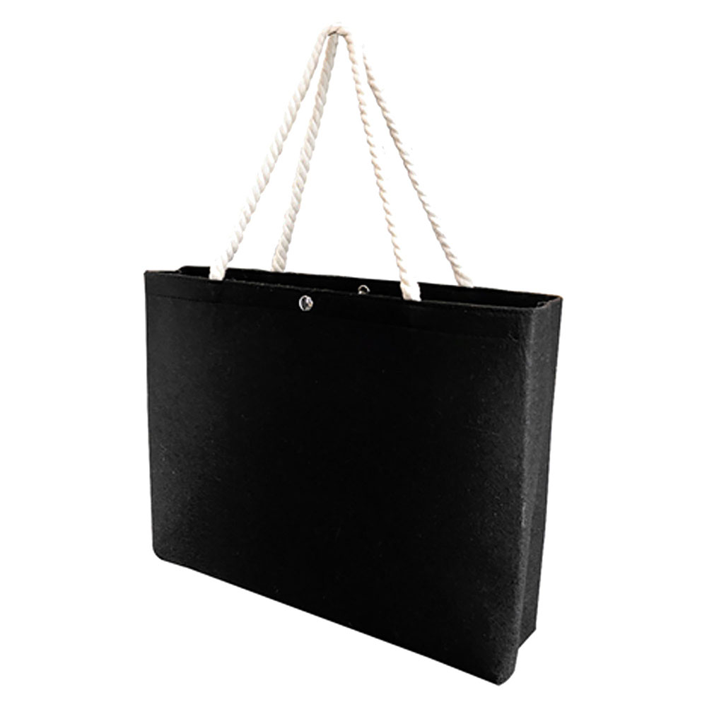 Lilydale Felt Shopper side view Lilydale Felt Shopper side view