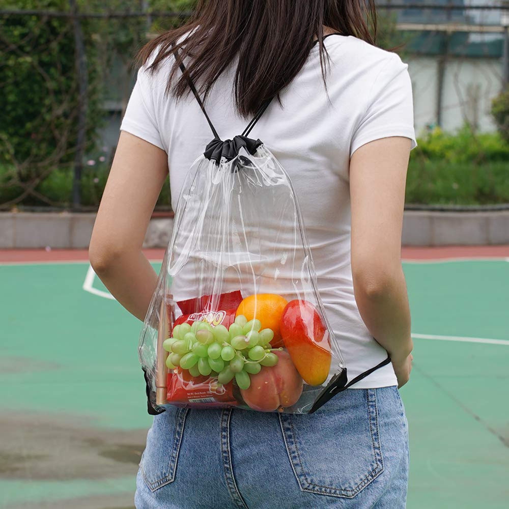 Orford Clear Backpack feature Orford Clear Backpack feature
