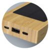 Maldon Bamboo Solar Power Bank detail Maldon Bamboo Solar Power Bank detail
