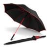 Malanda Umbrella black red