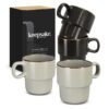 Northampton Stackable Coffee Cup Set of 2 main Northampton Stackable Coffee Cup Set of 2 main