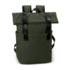 Euroa Soft Touch Flap Backpack olive Euroa Soft Touch Flap Backpack olive