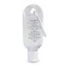 Yeppoon Carabiner Hand Sanitiser 30ml back