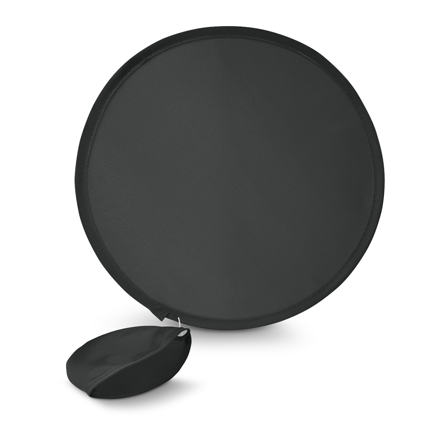 Yackandandah Fan with Pouch black Yackandandah Fan with Pouch black
