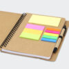 Cunderdin Kraft Notebook with Notes and Flags notes and flags Cunderdin Kraft Notebook with Notes and Flags notes and flags