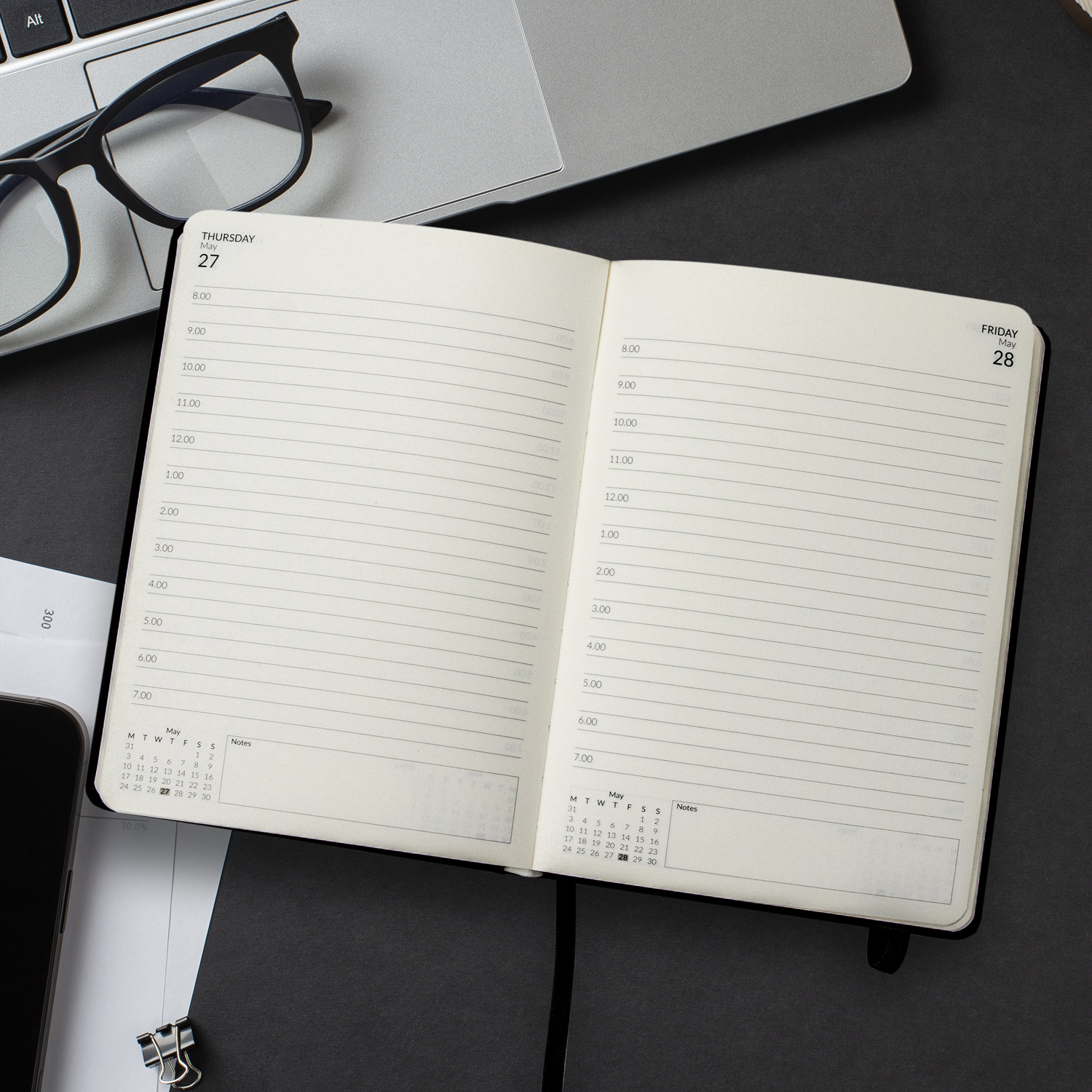 Gwalia A5 Daily Diary 2027 feature Gwalia A5 Daily Diary 2027 feature