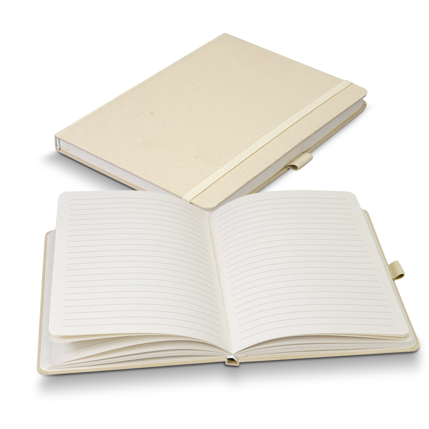 Hungerford Recycled Paper Hard Cover Notebook detail Hungerford Recycled Paper Hard Cover Notebook detail