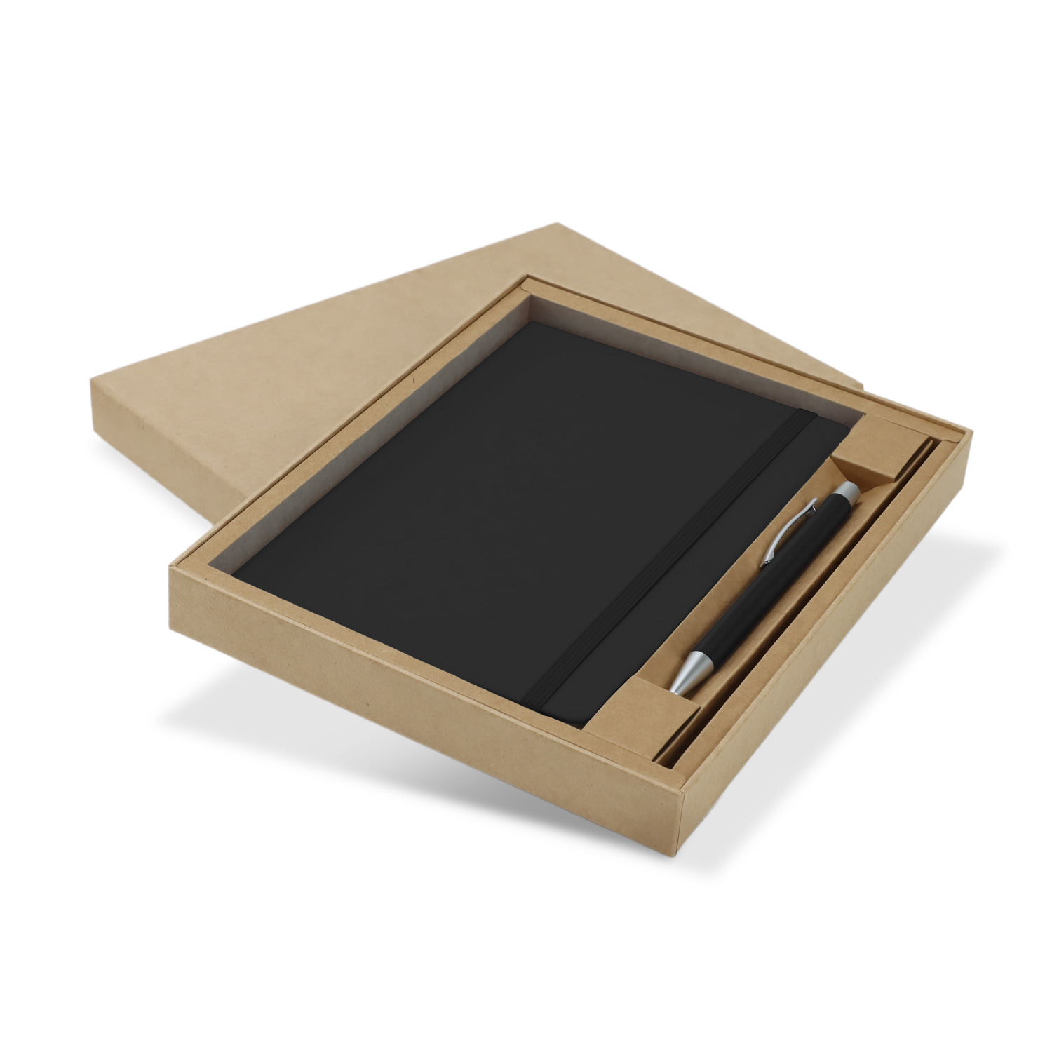 Murtoa Fashion Notebook and Pen Gift Set black Murtoa Fashion Notebook and Pen Gift Set black