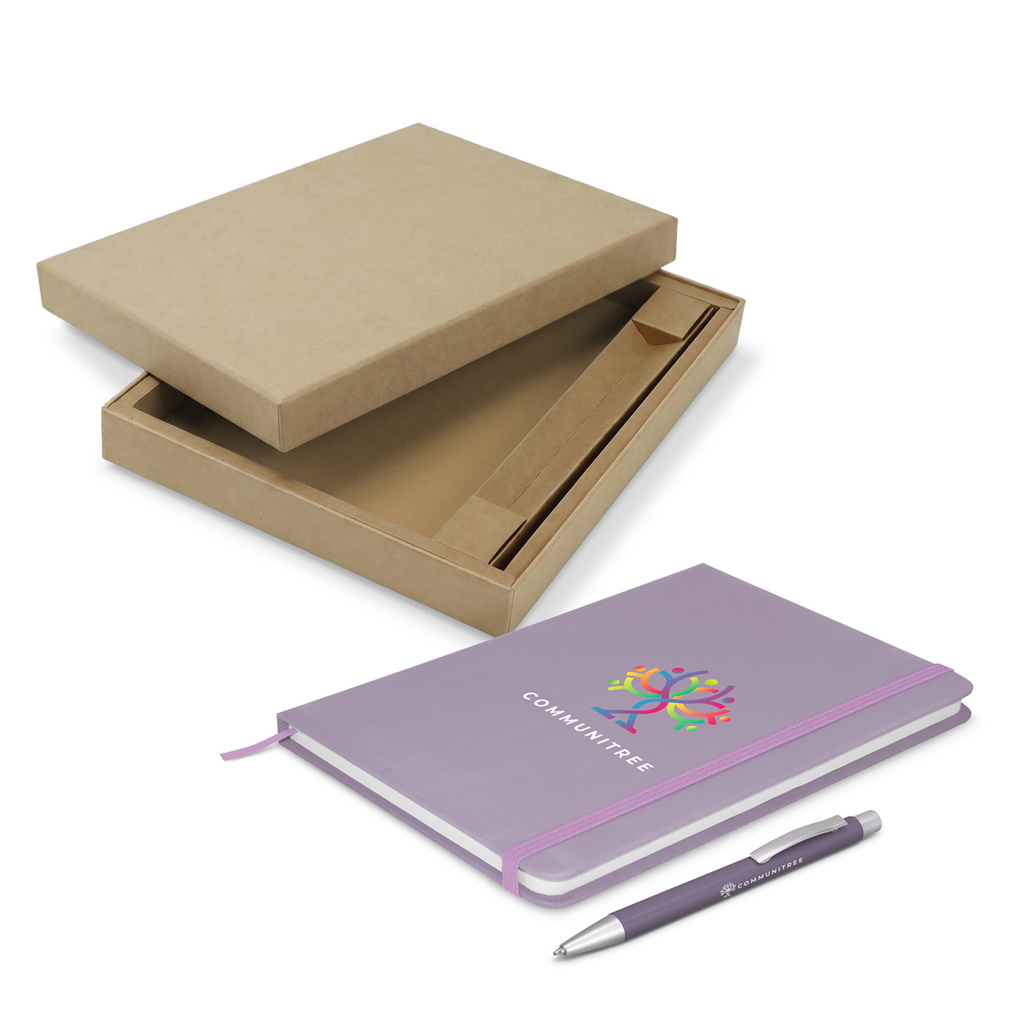 Murtoa Fashion Notebook and Pen Gift Set branding Murtoa Fashion Notebook and Pen Gift Set branding