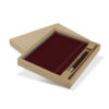 Murtoa Fashion Notebook and Pen Gift Set burgundy Murtoa Fashion Notebook and Pen Gift Set burgundy