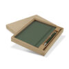 Murtoa Fashion Notebook and Pen Gift Set olive Murtoa Fashion Notebook and Pen Gift Set olive