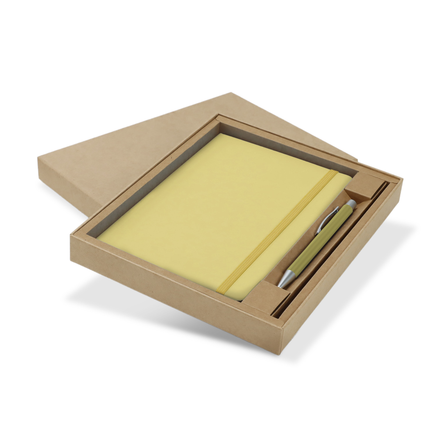 Murtoa Fashion Notebook and Pen Gift Set pale yellow Murtoa Fashion Notebook and Pen Gift Set pale yellow