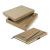 Nuriootpa Kraft Notebook and Pen Gift Set branding Nuriootpa Kraft Notebook and Pen Gift Set branding