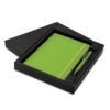 Orford Notebook and Pen Gift Set bright green Orford Notebook and Pen Gift Set bright green