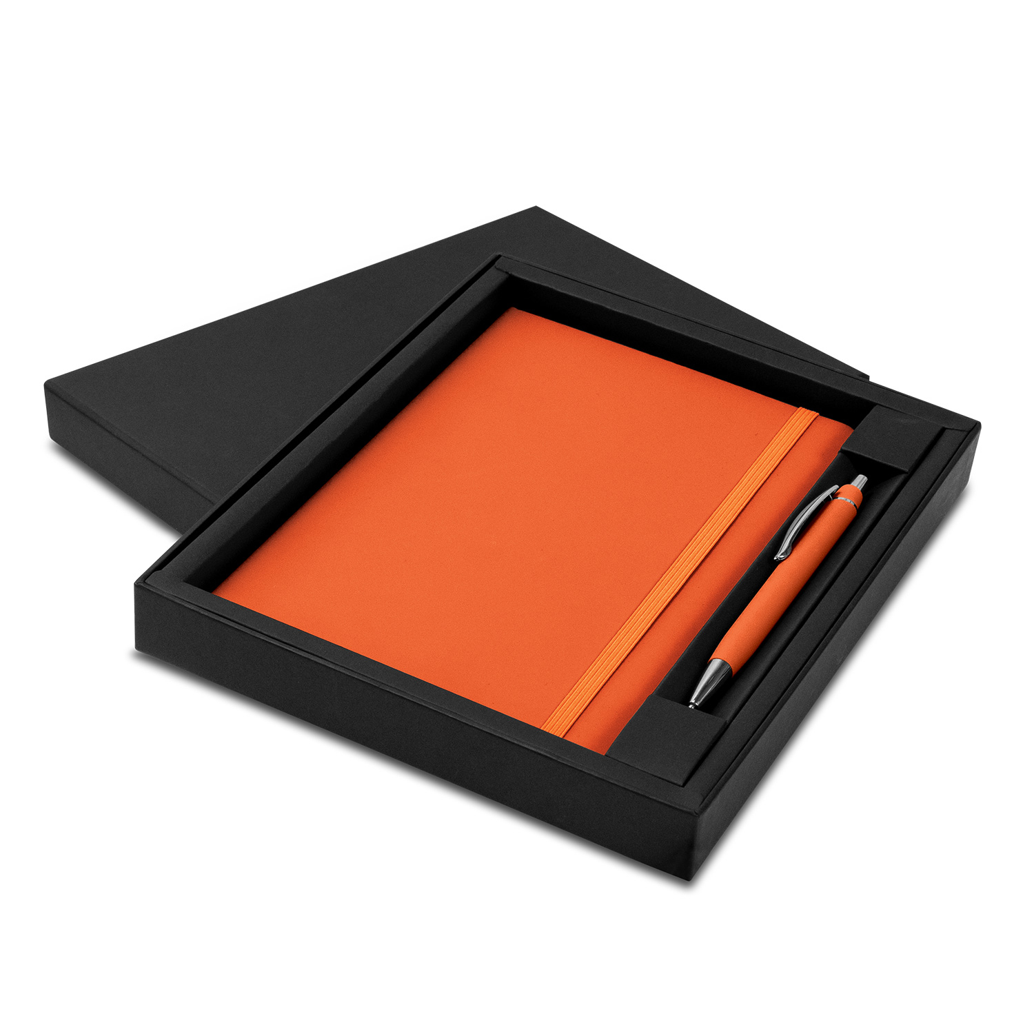 Orford Notebook and Pen Gift Set orange Orford Notebook and Pen Gift Set orange