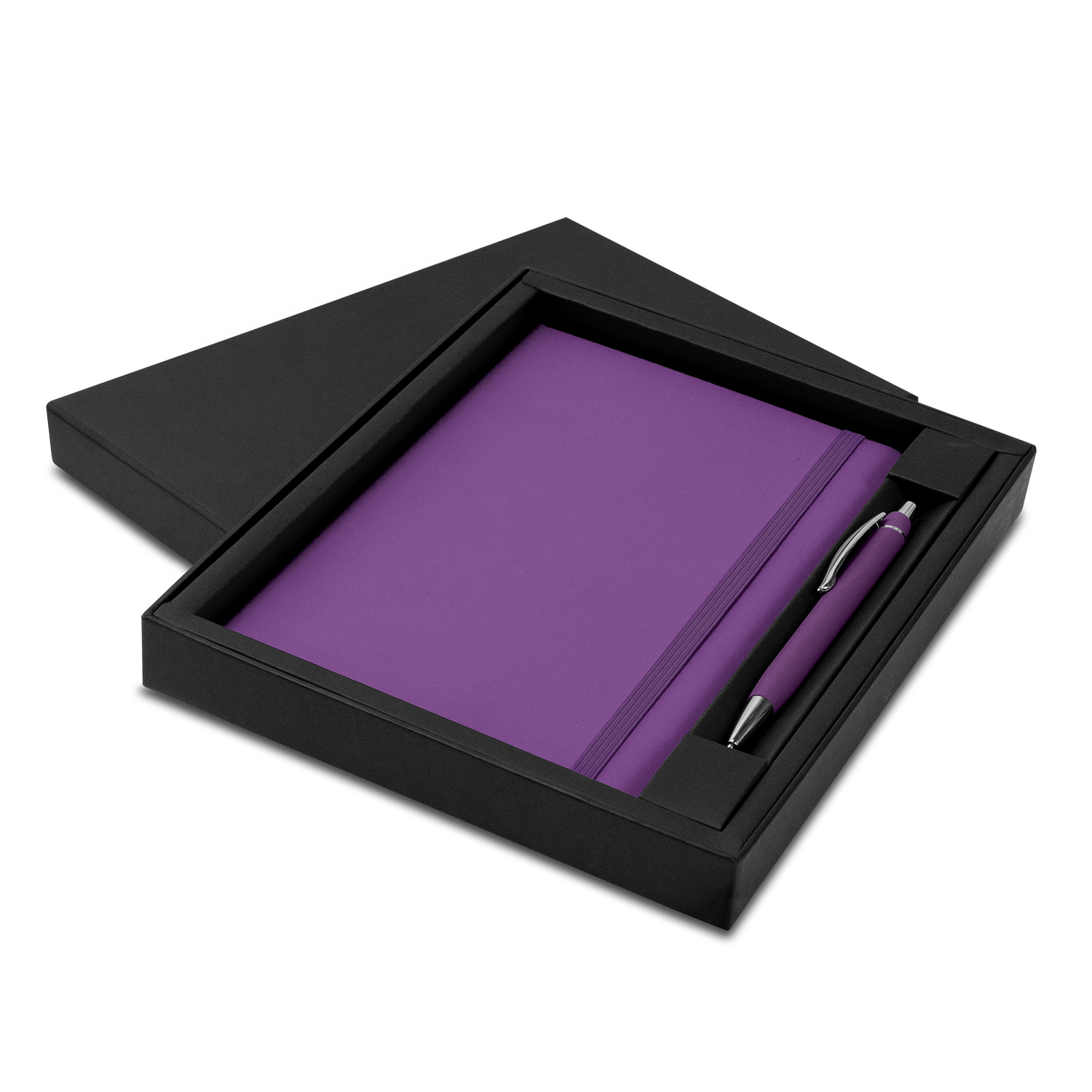 Orford Notebook and Pen Gift Set purple Orford Notebook and Pen Gift Set purple