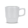 Atherton Stackable Coffee Mug white