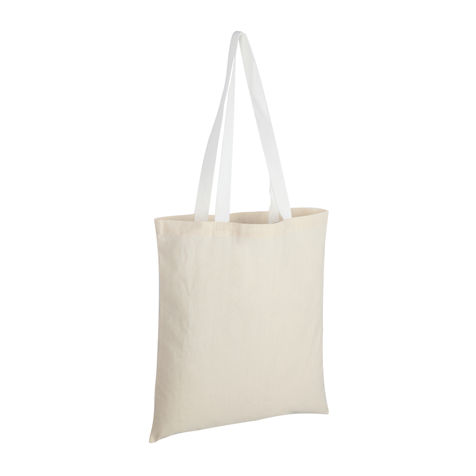 Inglewood Cotton Tote Bag with Coloured Handles white Inglewood Cotton Tote Bag with Coloured Handles white