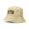 Serviceton Washed Bucket Hat branding