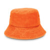 Serviceton Washed Bucket Hat orange