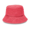 Serviceton Washed Bucket Hat red