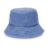Serviceton Washed Bucket Hat royal blue