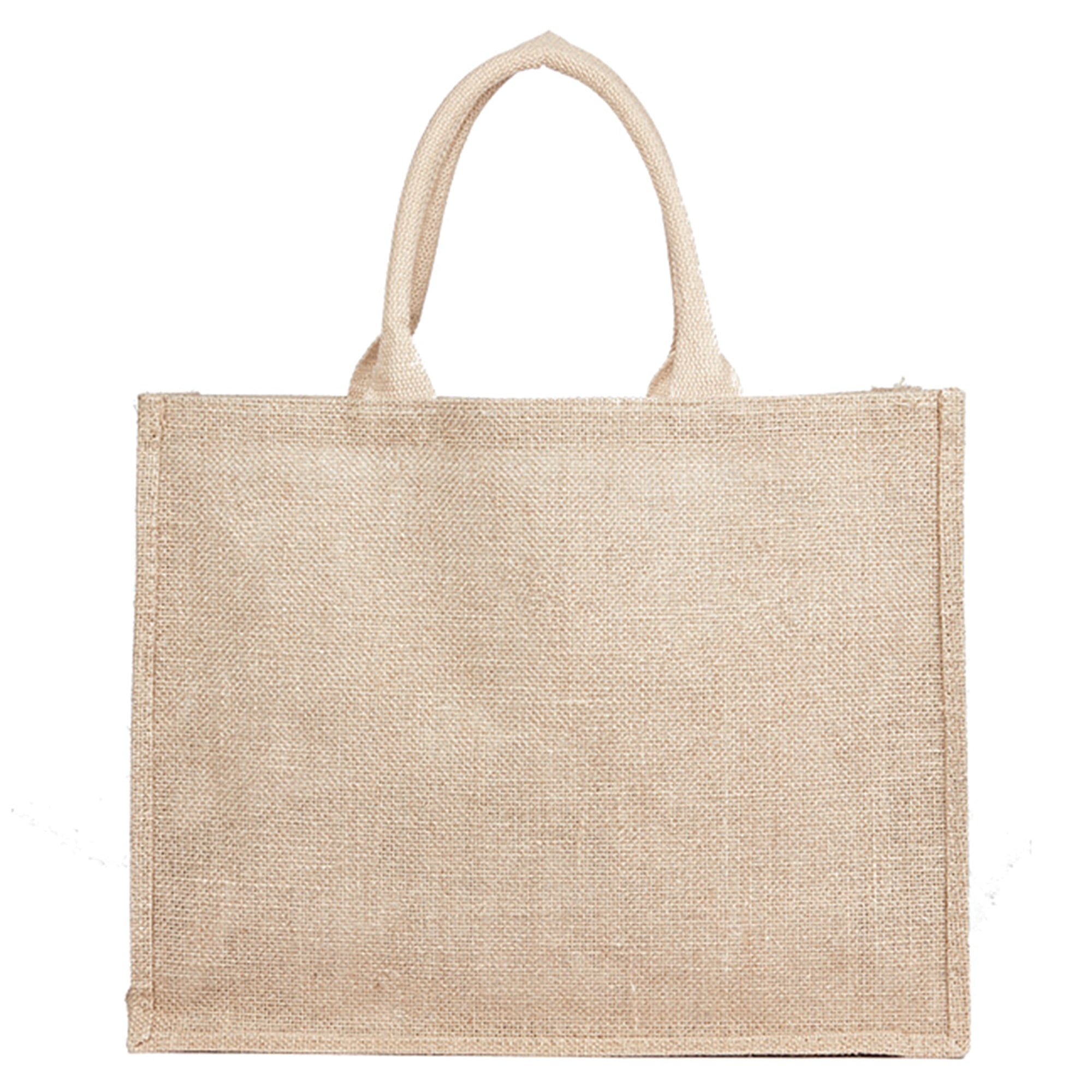 Jindabyne Jute Bag front Jindabyne Jute Bag front
