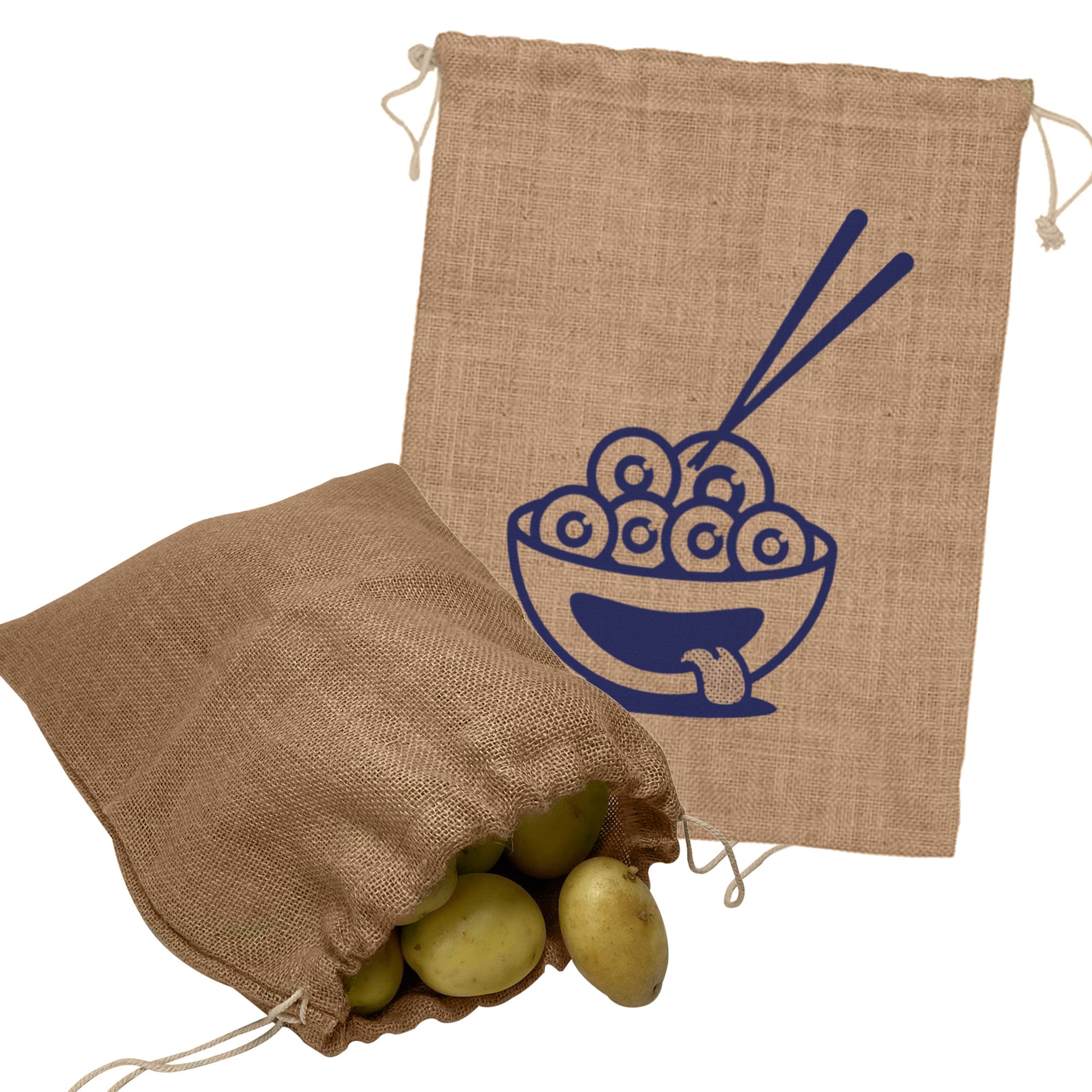 Licola Produce Jute Bag feature Licola Produce Jute Bag feature