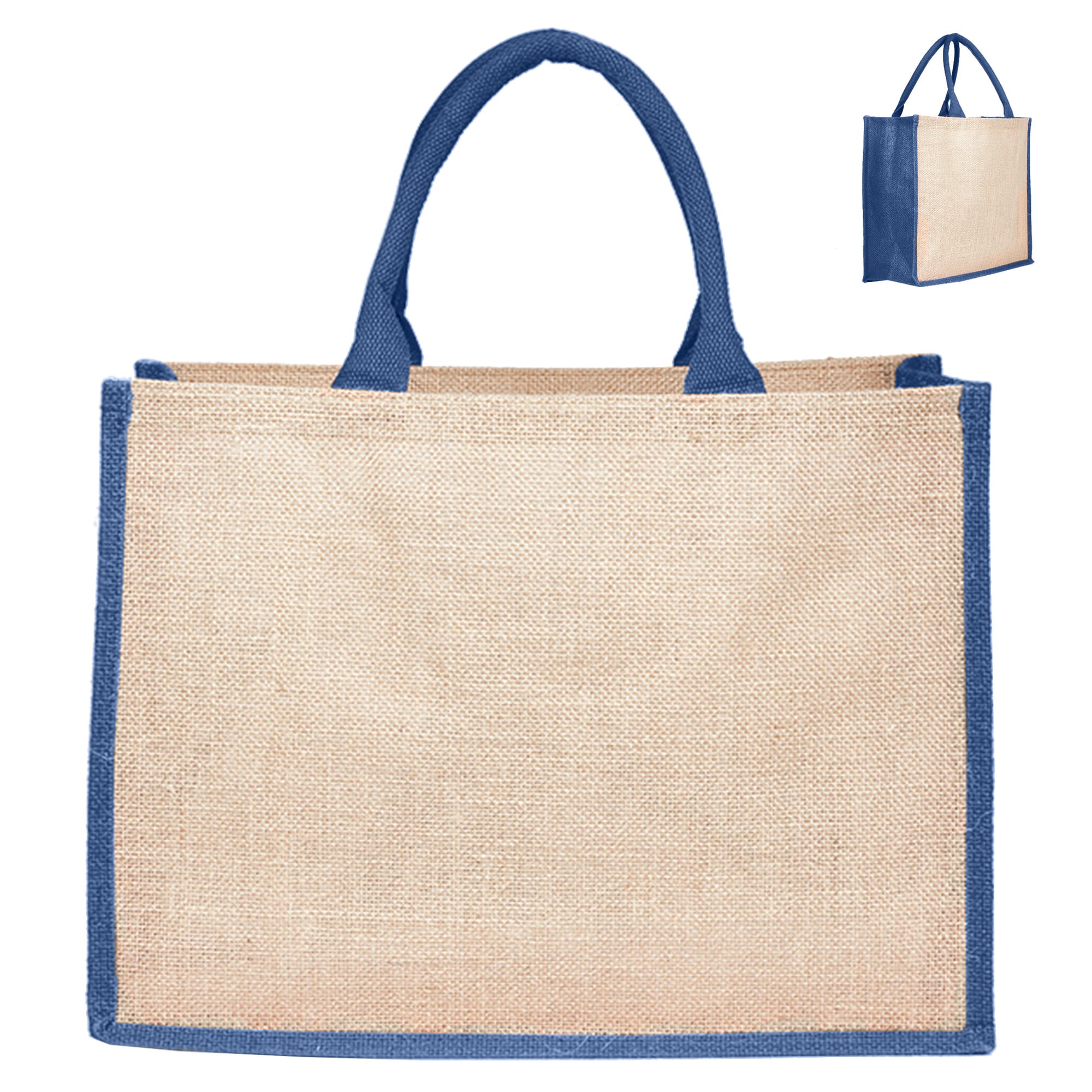 Ophir Coloured Jute Bag navy blue Ophir Coloured Jute Bag navy blue